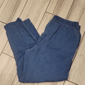 Pure Jill Indigo Tencel Pants